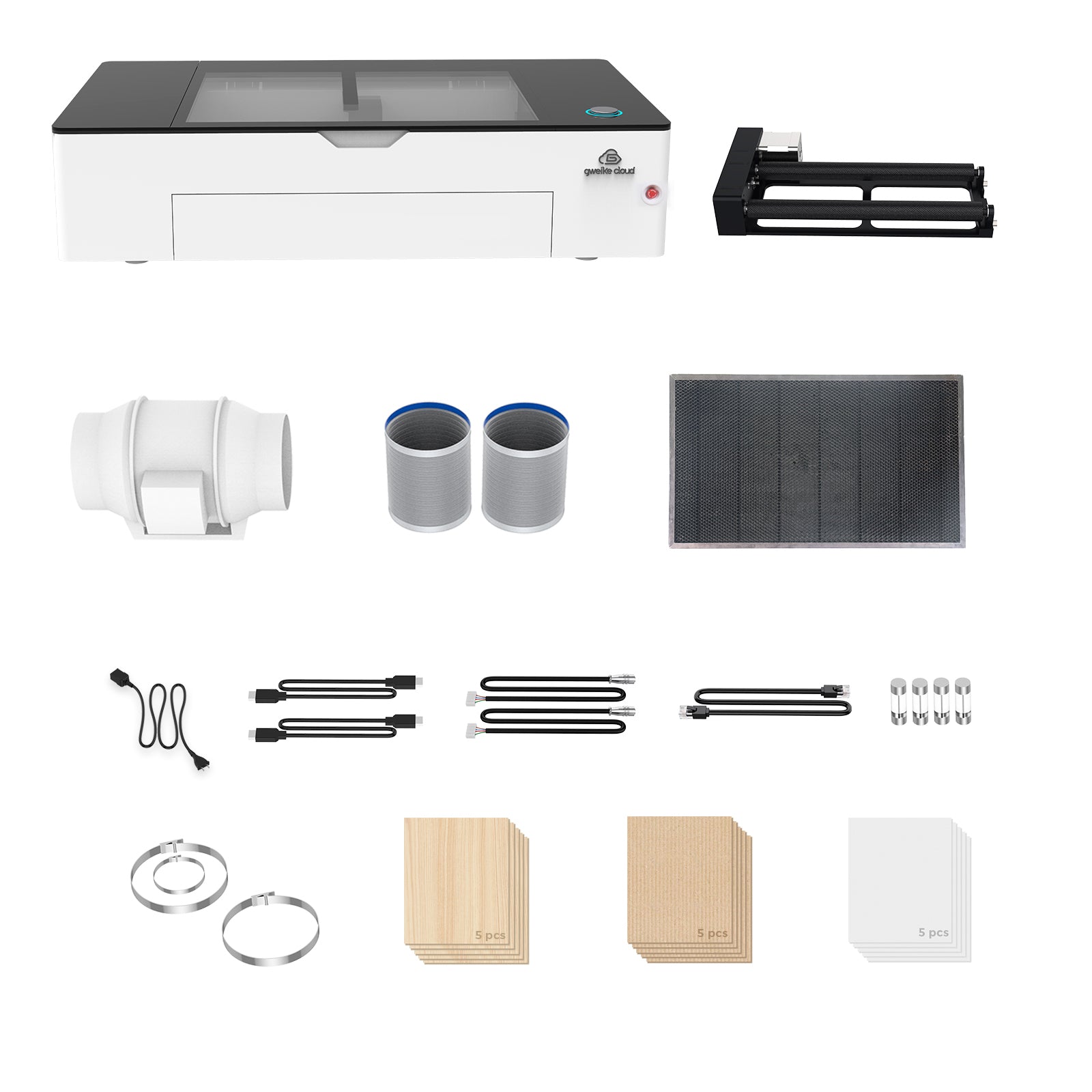 gweike cloud Pro II CO2 Series Laser Cutter Engraver