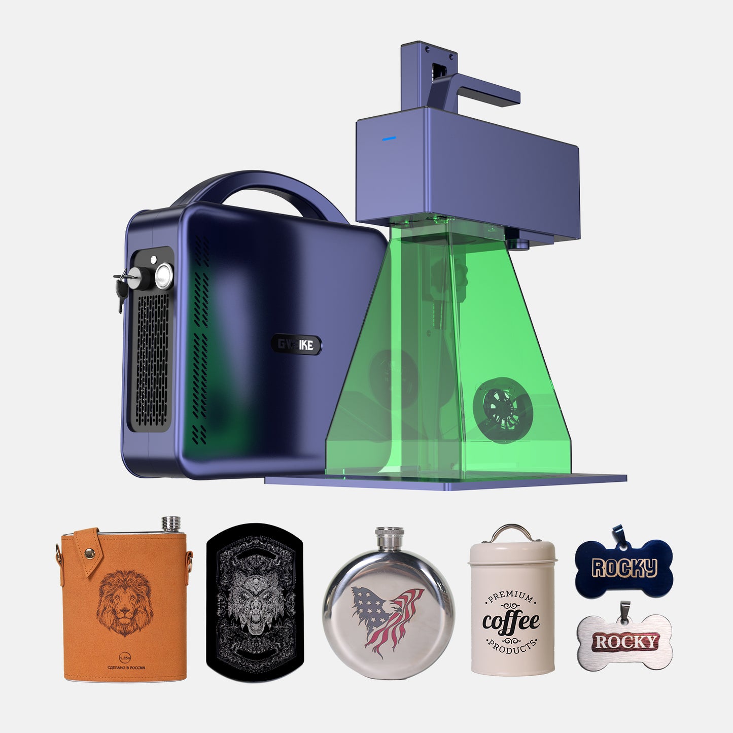 G2 PRO 30W Metal & Plastic Fiber Laser Engraver