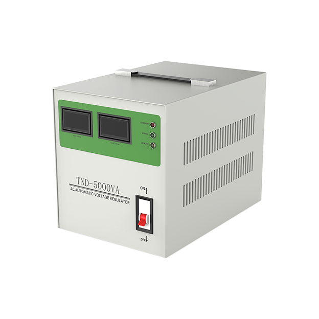 Side view of GWEIKE 5kW single-phase AC voltage regulator
