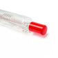 Close-up of the sealed end of a 130W CO2 laser tube